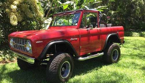 66’ Ford Bronco $32k OBO - cars & trucks - by owner - vehicle... for sale in Lahaina, HI