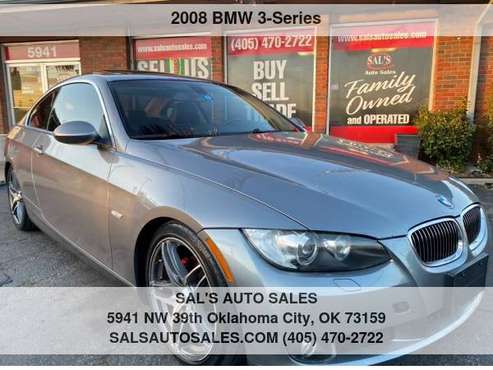 2008 BMW 3 Series 2dr Cpe 328i RWD SULEV Best Deals on Cash for sale in Oklahoma City, OK