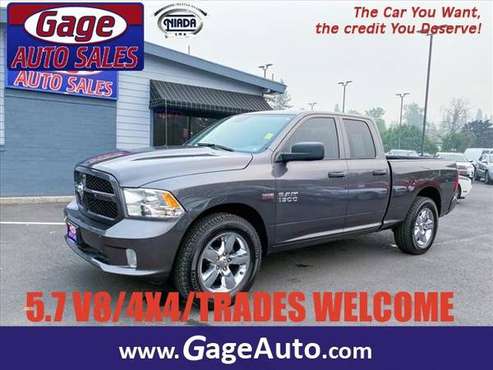 2017 RAM 1500 4x4 4WD Truck Dodge Express Express Quad Cab 6.3 ft.... for sale in Milwaukie, OR