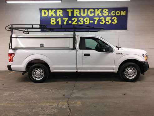 2018 Ford F-150 XL 3 5L V6 Work Truck w/Leer Lockable Utility Top for sale in AL