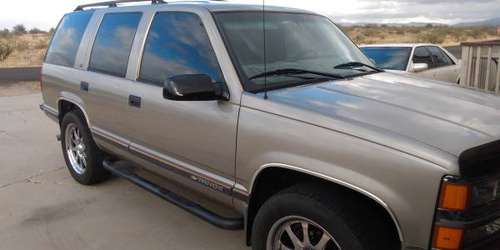 1999 chevrolet tahoe - cars & trucks - by owner - vehicle automotive... for sale in Mayer, AZ