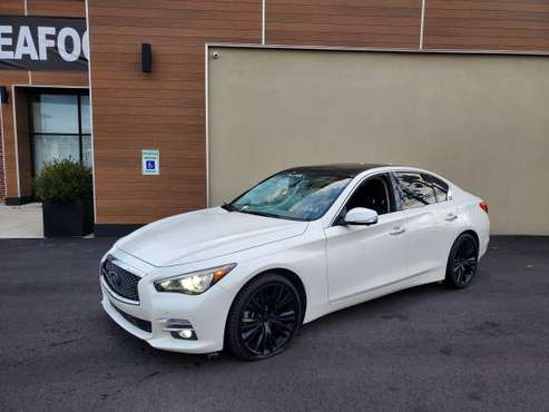 2017 infiniti q50 twin turbo storm damage - cars & trucks - by owner... for sale in Whitestone, NY