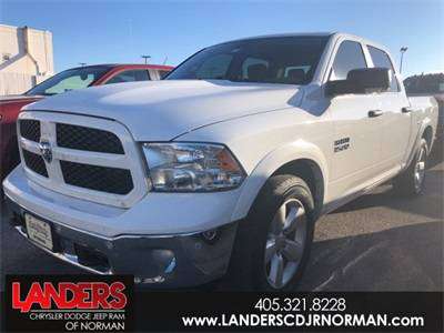 2015 RAM 1500 BIG HORN*WHITE*REMOTE START*CREW CAB*UCONNECT!!!!!!!!!!! for sale in Norman, OK