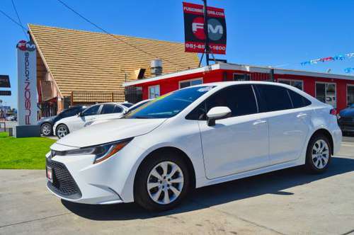 Like New! 2020 Toyota Corolla LE - cars & trucks - by dealer -... for sale in Moreno Valley, CA