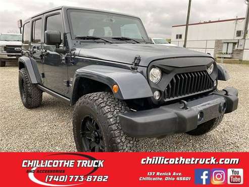 2017 Jeep Wrangler Unlimited Sahara - cars & trucks - by dealer -... for sale in Chillicothe, WV