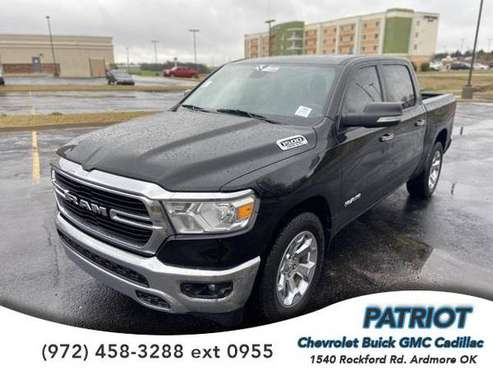 2019 Ram 1500 Big Horn/Lone Star - truck - - by dealer for sale in Ardmore, TX