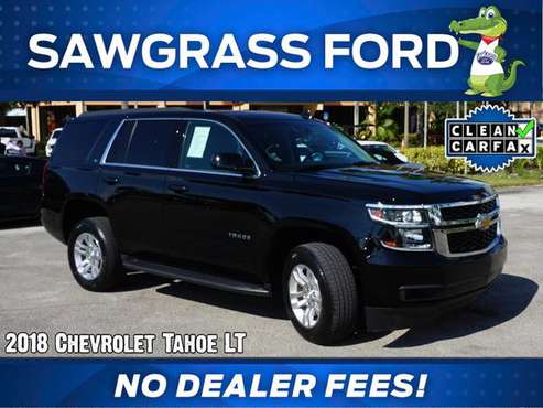 2018 Chevrolet Tahoe LT - Stock # 83571A Financing available - cars... for sale in Sunrise, FL