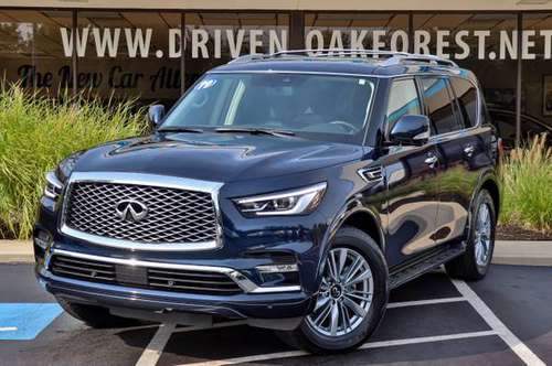 2019 *INFINITI* *QX80* *LUXE AWD* Hermosa Blue - cars & trucks - by... for sale in Oak Forest, IL