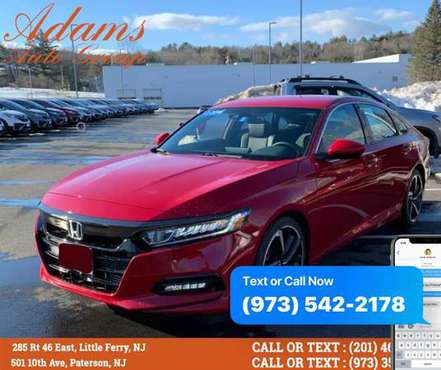 2018 Honda Accord Sedan Sport CVT - Buy-Here-Pay-Here! - cars & for sale in Paterson, NY