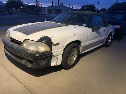 89 Mustang Gt for sale in El Paso, TX