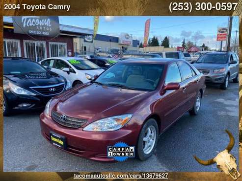 2004 Toyota Camry LE 4dr Sedan - cars & trucks - by dealer - vehicle... for sale in Tacoma, WA