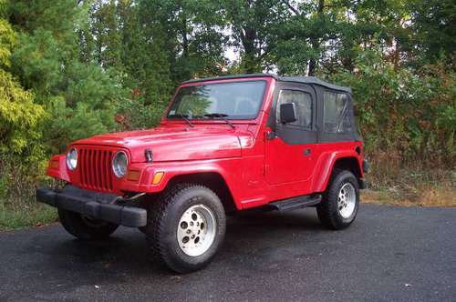 1997 JEEP WRANGLER INPECTED - cars & trucks - by dealer - vehicle... for sale in Londonderry, NH