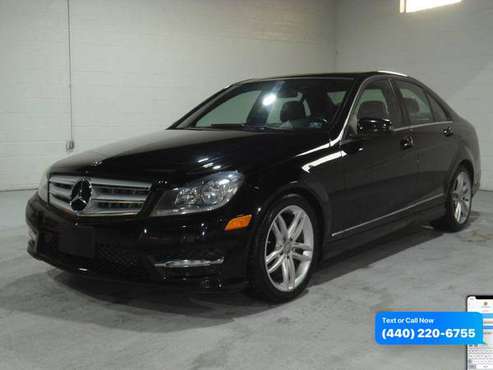 2013 MERCEDES-BENZ C-CLASS C300 4MATIC - FINANCING AVAILABLE-Indoor... for sale in PARMA, OH