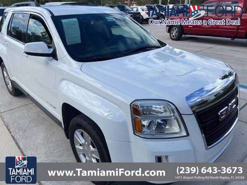 2011 GMC Terrain Olympic White Awesome value! - cars & trucks - by... for sale in Naples, FL