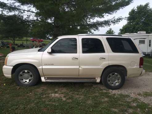 2003 Cadillac Escalade trade - cars & trucks - by owner - vehicle... for sale in Gibbs, MO