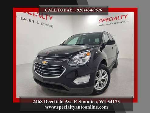 2017 Chevrolet Equinox LT! AWD! Backup Cam! Remote Start! New Tires!... for sale in Suamico, WI