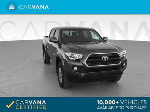 2017 Toyota Tacoma Double Cab SR5 Pickup 4D 5 ft pickup Dk. Gray - for sale in Houston, TX