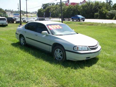 03 Chevy Impala - cars & trucks - by owner - vehicle automotive sale for sale in Woodville, TX, TX