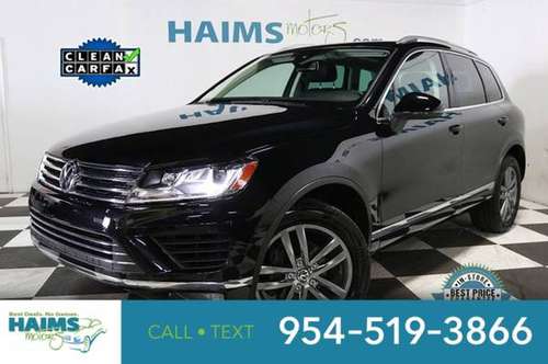 2016 Volkswagen Touareg for sale in Lauderdale Lakes, FL