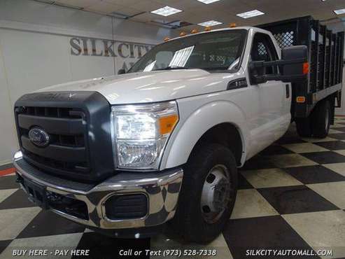 2014 Ford F-350 F350 F 350 SD XL Flatbed STAKE Farmers Body 1-Owner! for sale in Paterson, CT
