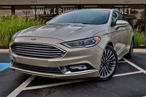 2017 *Ford* *Fusion* *SE AWD* White Gold - cars & trucks - by dealer... for sale in Oak Forest, IL