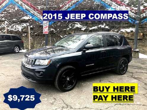 ▲▲2015 Jeep Compass = 4WD/ 80K MILES/ AUX!! - cars & trucks - by... for sale in Pittsburgh, PA