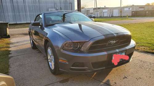 2014 Ford Mustang Convertible - cars & trucks - by owner - vehicle... for sale in University Park, IA