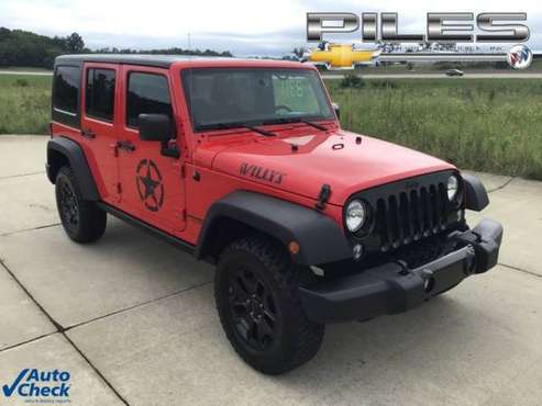 2017 Jeep Wrangler Unlimited Unlimited Willys Wheeler - cars &... for sale in Dry Ridge, KY