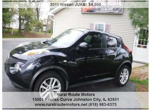 2011 Nissan Juke SV - - by dealer - vehicle automotive for sale in Johnston CIty, IL