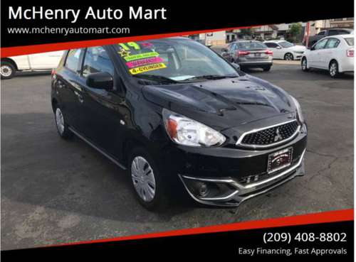 2019 Mitsubishi Mirage ES Hatchback (Easy Financing, Fast Approval)... for sale in Turlock, CA