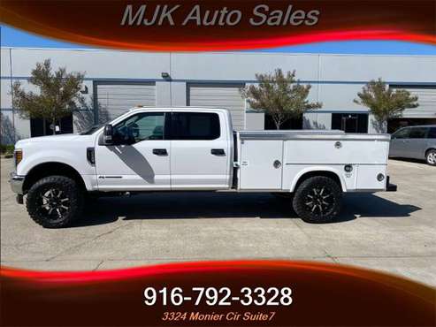 2019 Ford F-350 6 7 Diesel 4x4 Utility Truck bed leveled 35s - cars for sale in Reno, NV