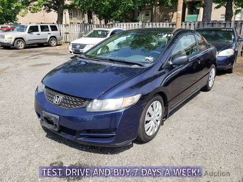 2010 Honda Civic Coupe 2dr Automatic LX Blue for sale in Woodbridge, District Of Columbia