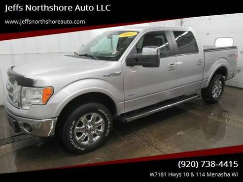 2012 Ford F-150 Lariat 4x4 4dr SuperCrew Styleside 5.5 ft. SB - cars... for sale in MENASHA, WI