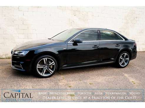 Tinted '17 Audi A4 Turbo All-Wheel Drive w/Nav, Prem + Pkg! Only... for sale in Eau Claire, SD