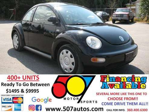 1999 Volkswagen New Beetle 2dr Cpe GL Auto - cars & trucks - by... for sale in Roy, WA