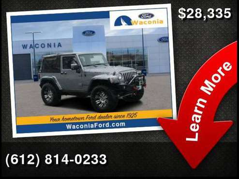 2013 Jeep Wrangler Rubicon - cars & trucks - by dealer - vehicle... for sale in Waconia, SD