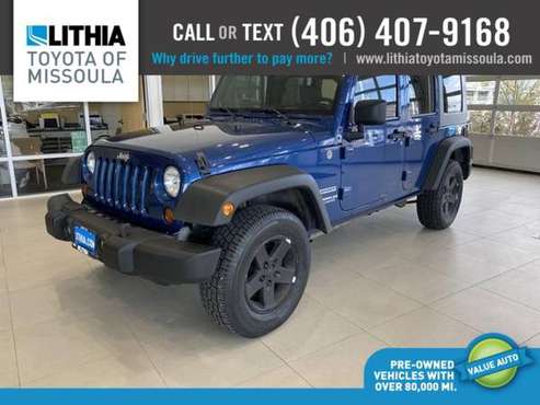 2010 Jeep Wrangler Unlimited 4WD 4dr Sport - - by for sale in Missoula, MT