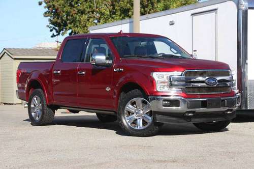 2018 Ford F-150 King Ranch 4D SuperCrew 2018 Ford F-150 Red EcoBoost... for sale in Redwood City, CA