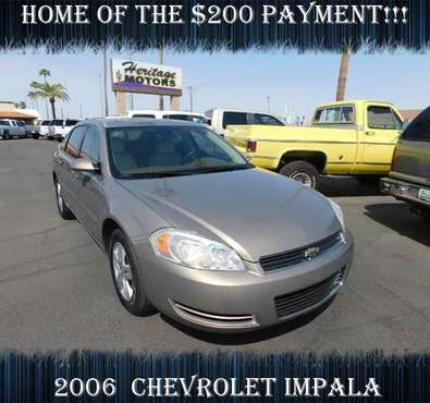 2006 Chevrolet Impala READY TO GO!!!- Big Savings - cars & trucks -... for sale in Casa Grande, AZ