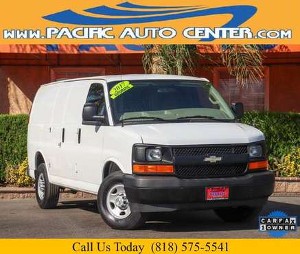 2017 Chevrolet Chevy Express 2500 Cargo Utility Service Van #26479 for sale in Fontana, CA