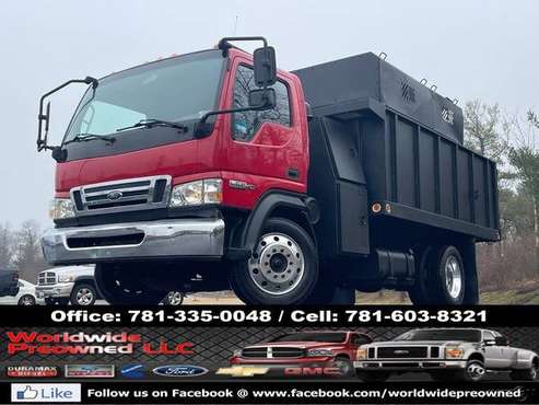 2007 Ford LCF 550 Chipper Dump Truck 4 5L Diesel 83K SKU: 14091 for sale in Boston, MA