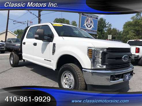 2018 Ford F-250 CREW CAB XL FLAT BED 4X4 1-OWNER!!! - cars & trucks... for sale in Finksburg, District Of Columbia