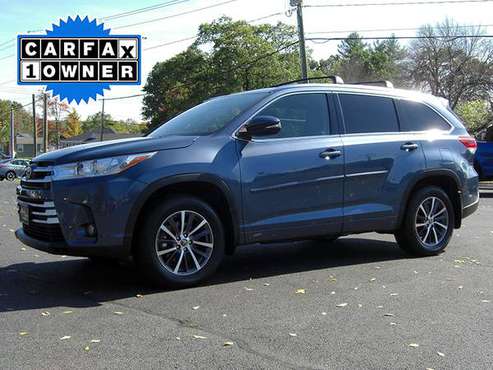 ► 2017 TOYOTA HIGHLANDER XLE - TOTALLY LOADED SUV with ONLY 39k... for sale in Feeding Hills, NY