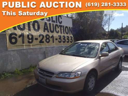 2000 Honda Accord Sdn Public Auction Opening Bid for sale in Mission Valley, CA