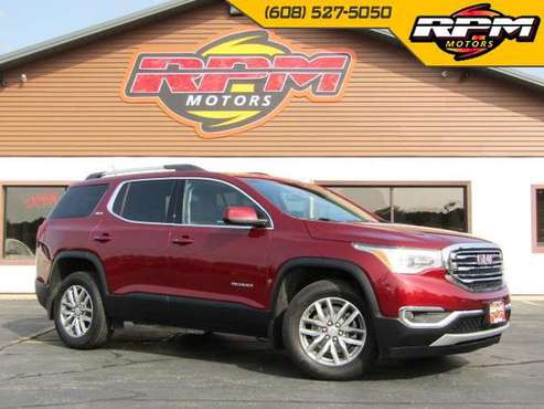 2017 GMC Acadia SLE2 AWD - 2nd row buckets! Low miles! - cars & for sale in New Glarus, WI