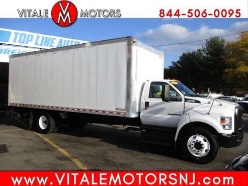 2017 Ford Super Duty F-650 Straight Frame 24 BOX TRUCK, LIFT GATE **... for sale in south amboy, WV