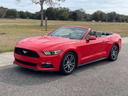 2015 Ford Mustang Convertible Ecoboost for sale in Clearwater, FL
