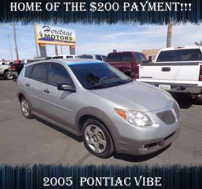2005 Pontiac Vibe LOW PAYMENTS!!!!- Easy Financing Available! for sale in Casa Grande, AZ