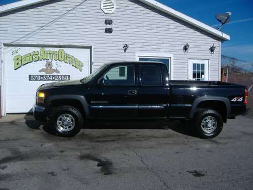 2004 GMC Sierra SLE 2500 Ext.Cab 4X4 - cars & trucks - by dealer -... for sale in selinsgrove,pa, PA