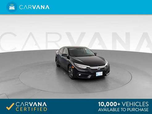 2017 Honda Civic Touring Sedan 4D sedan Black - FINANCE ONLINE for sale in Atlanta, GA